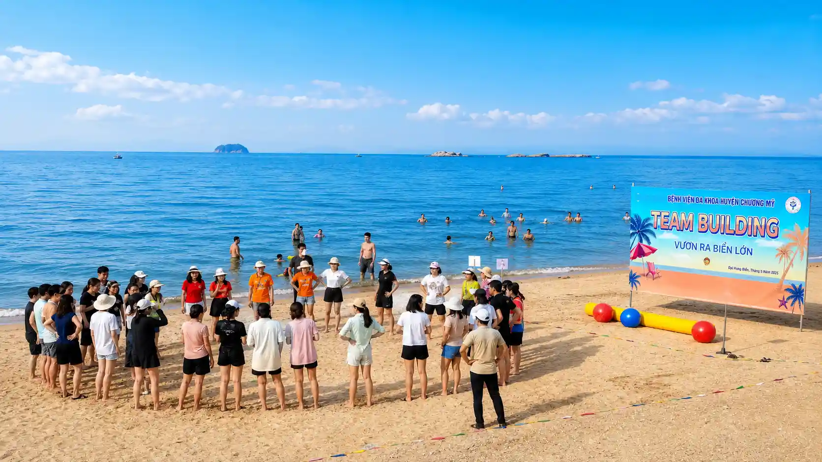 Team building Thiên Cầm: lịch ăn uống và gala cho đoàn công ty